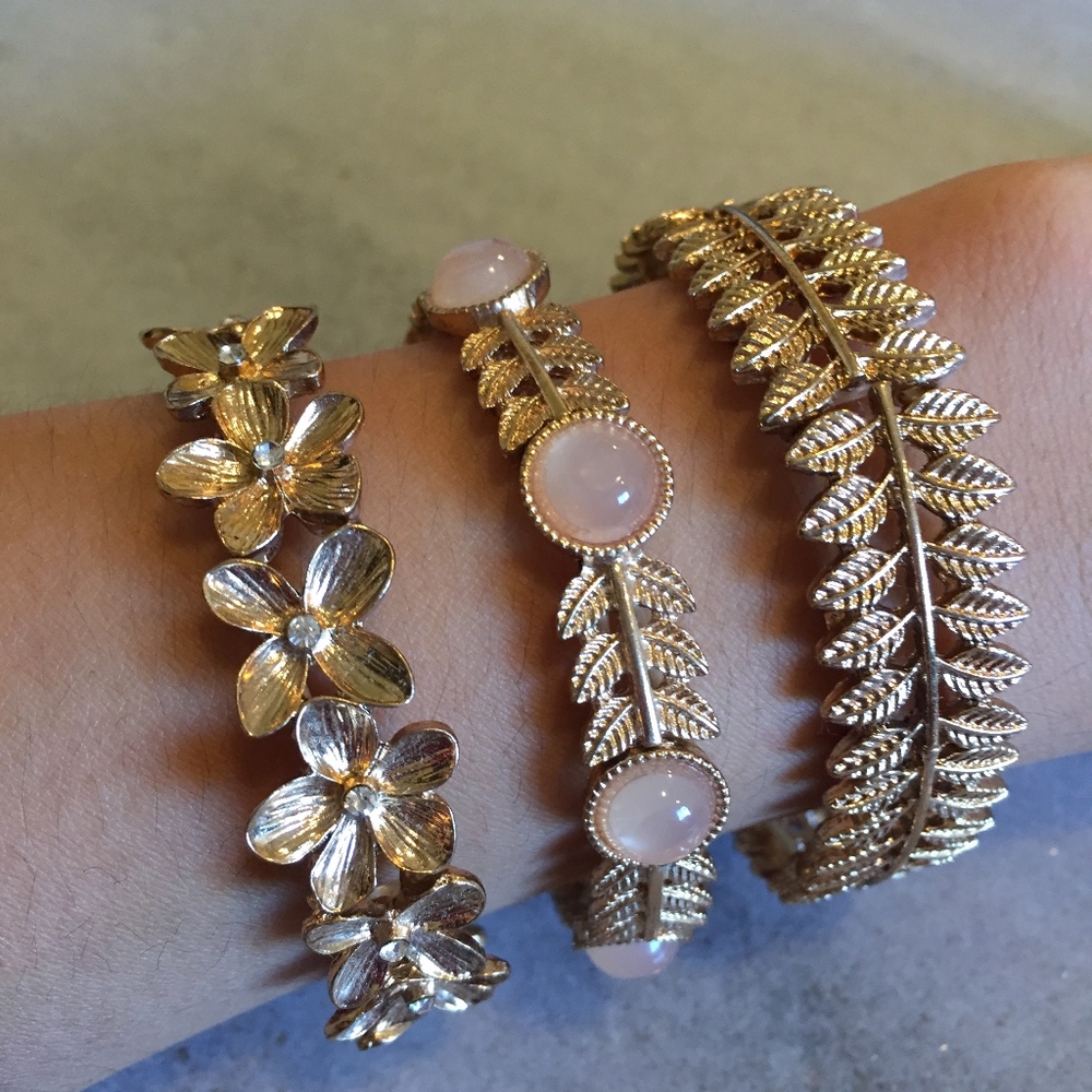 FOREVER 21 Bracelet Bundle (Gold)